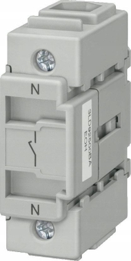 Kontakt shtesë neutral Siemens 3LD9280-0C, për çelës 3LD27/28, për montim në pllakë ose shinë 35mm