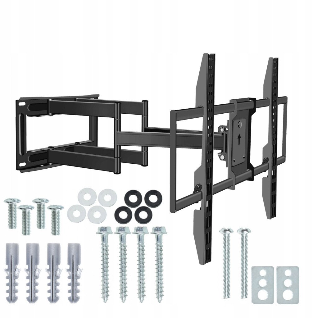 Mbajtëse muri për TV ART UY-190XL, 50-120", 150kg, VESA 900x600, e zezë