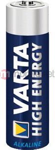 Bateri alkaline Varta High Energy AA R6, 1.5V, paketim 2 copë