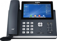 Telefoni VoIP Yealink T48U, ekran 7", Gigabit, i zi