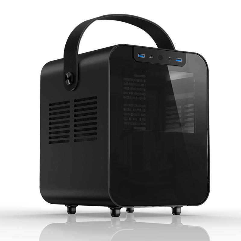 Kasë Jonsplus BO 100, e zezë, Small Form Factor