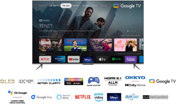 Televizor TCL 65C635, 65" (164cm), 4K UHD, i zi