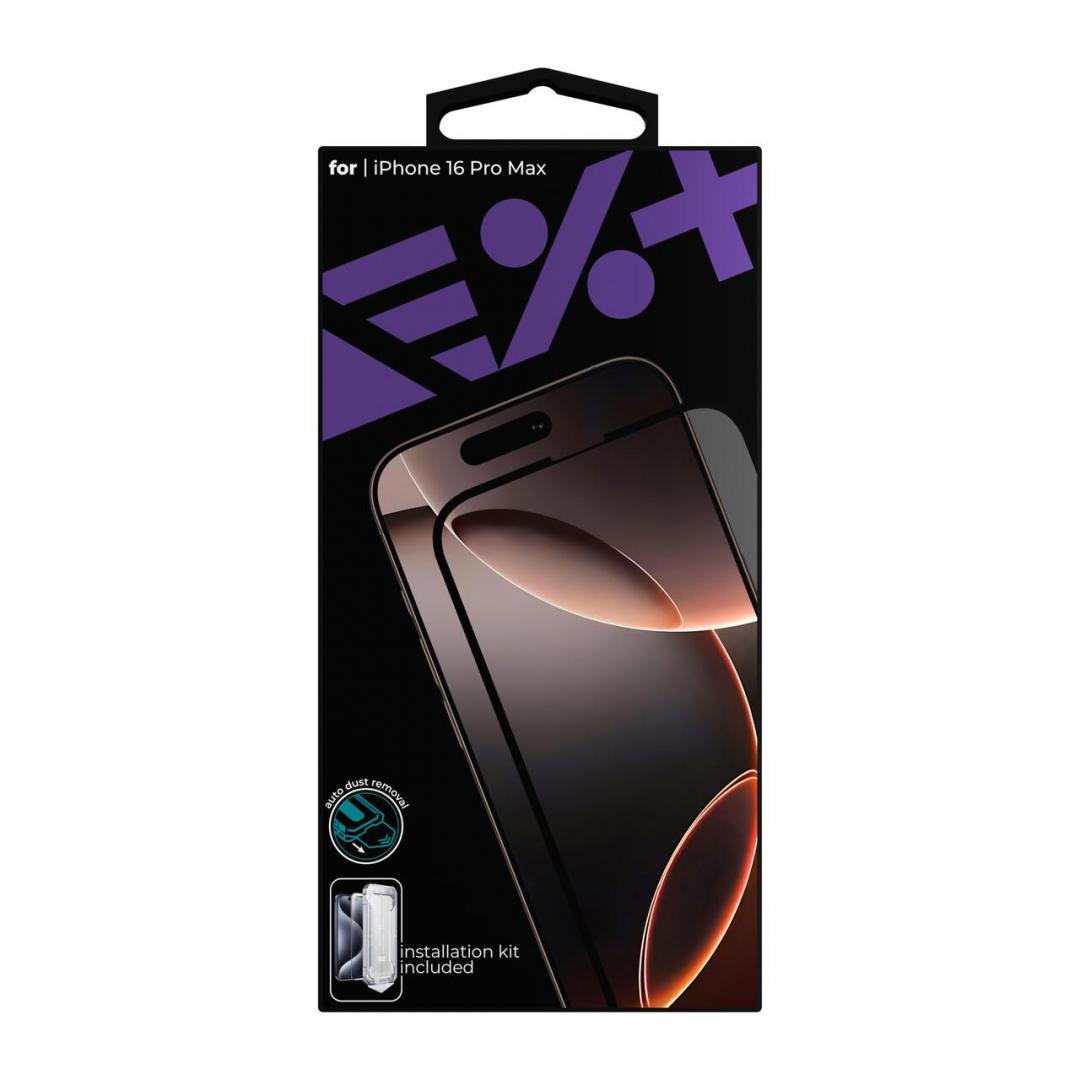 Mbrojtës ekrani xhami NEXT ONE All-rounder, për iPhone 16 Pro Max, transparent