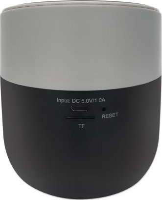 Altoparlant Bluetooth Manhattan Metallic, 3W, bazë karikimi wireless, argjendtë