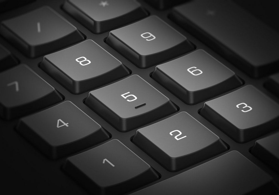 Tastierë 3Dconnexion Bezprzewodowy, numerike, wireless, e zezë