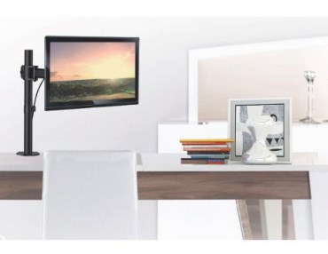 Mbajtëse muri Maclean për monitorë MC-690, 13-27 inç, e zezë 