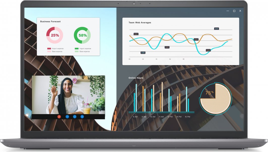 Laptop Dell Vostro 3530, 15.6", intel Core i5-1335U, 16GB RAM, 512GB SSD, Intel Iris Xe Integrated Graphics, alumini