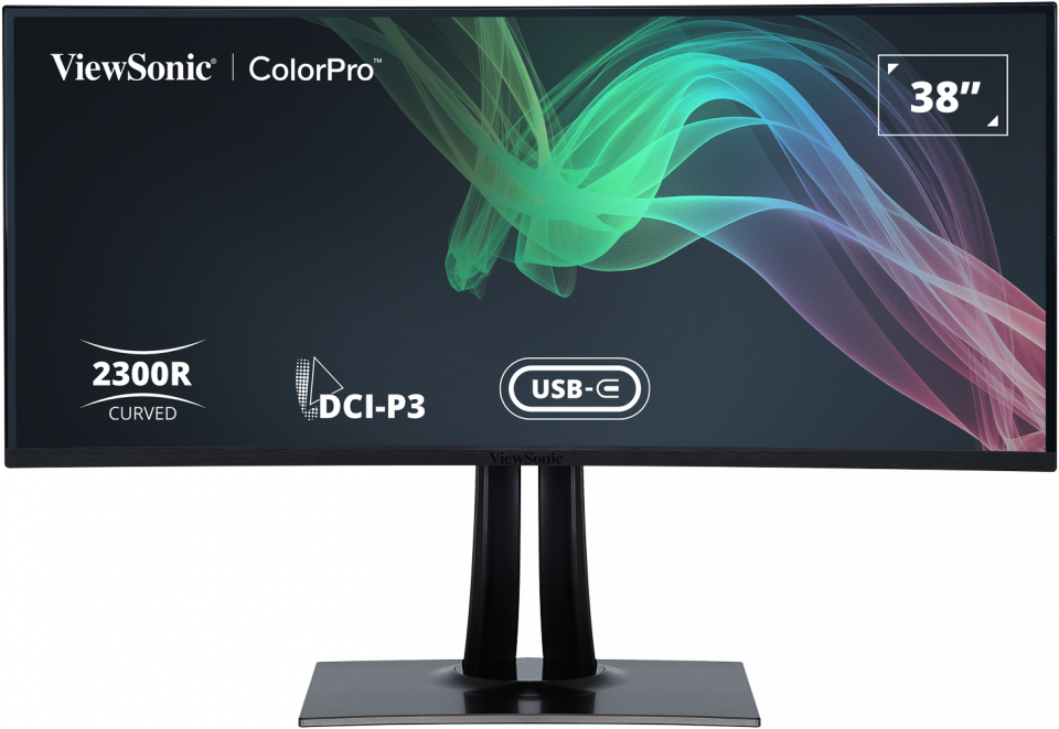 Monitor ViewSonic VP3881a, 38", UWQHD i lakuar, profesional, i zi