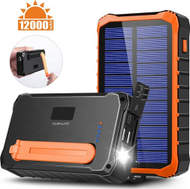 Powerbank diellor 4smarts Solar Powerbank Prepper 12000mAh, 12000 mAh, i zi