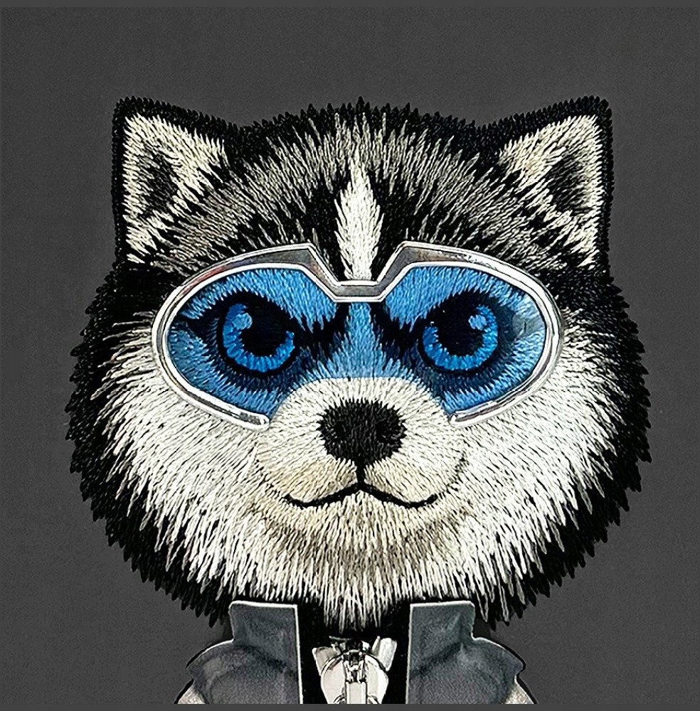 Kapak telefoni Nimmy Cool and Cute 2.0 Wolf për iPhone 17 Pro Max, mbrojtëse smartphone, i zi