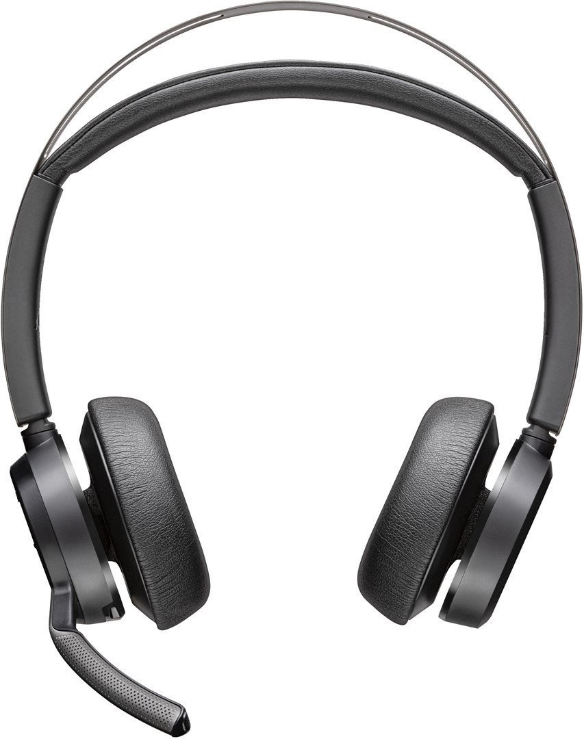Kufje Poly Voyager Focus 2 UC, Bluetooth, USB A, stereo, të zeza