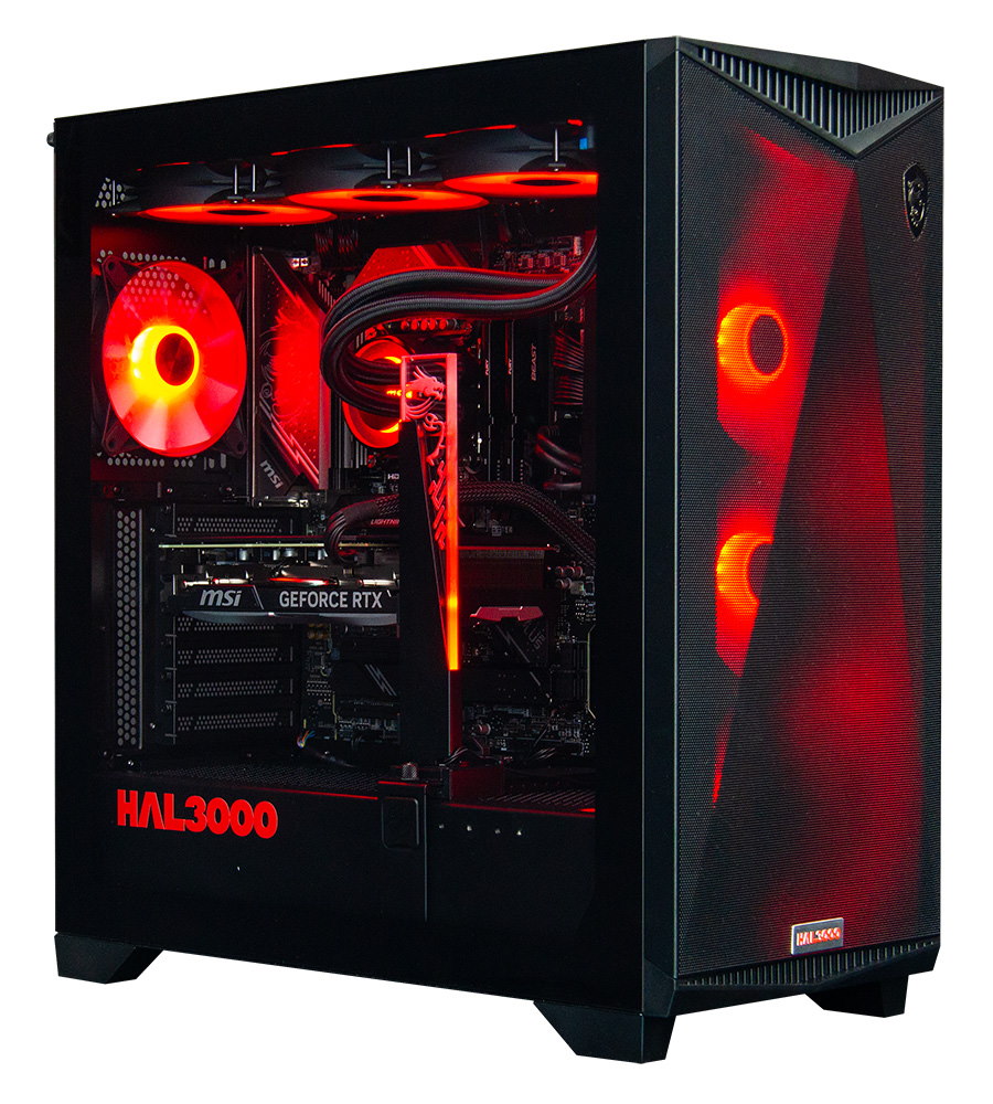 Kompjuter HAL3000 Master Gamer Pro Super, Intel i5-14600KF, 32GB RAM DDR5, 2TB SSD, RTX 4070 Ti Super, i zi