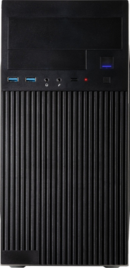 Kuti kompjuterike Inter-Tech Micro IT-6521 Straight, MIDI, mini tower, e zezë