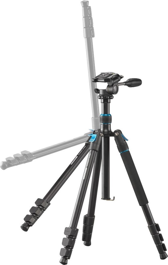 Tripod për kamera Cullmann RONDO 480M RW20, lartësi deri 183 cm, kapacitet 4 kg, i zi