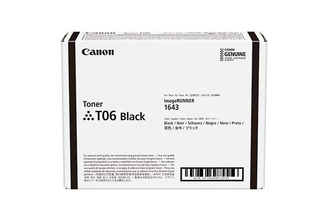 Toner Canon T06, origjinal, i zi