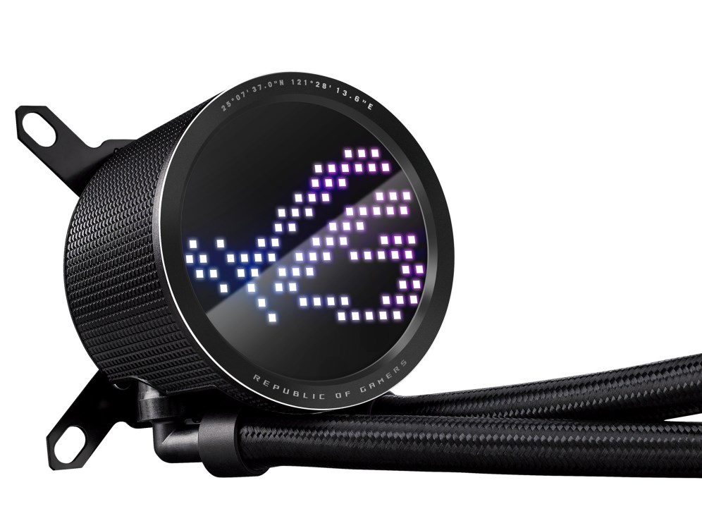 Ftohës me ujë ASUS ROG Ryuo III 240 ARGB, 12 cm, i zi