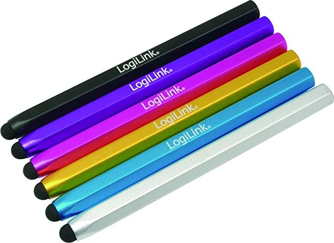 Stylus LogiLink AA0010, trup alumini, majë gome, i zi