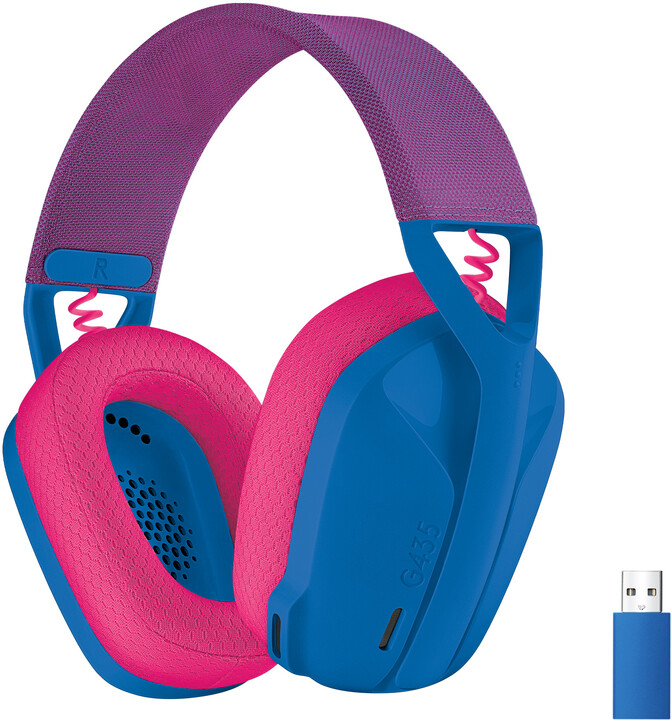 [OUTLET] Слушалки Logitech G435, сини