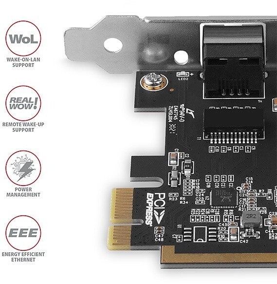 Kartelë e rrjetit AXAGON PCEE-GRF