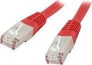 Kabllo patch XtendLan Cat6 FTP, 0.25 m, komplet 10 copë, e kuqe