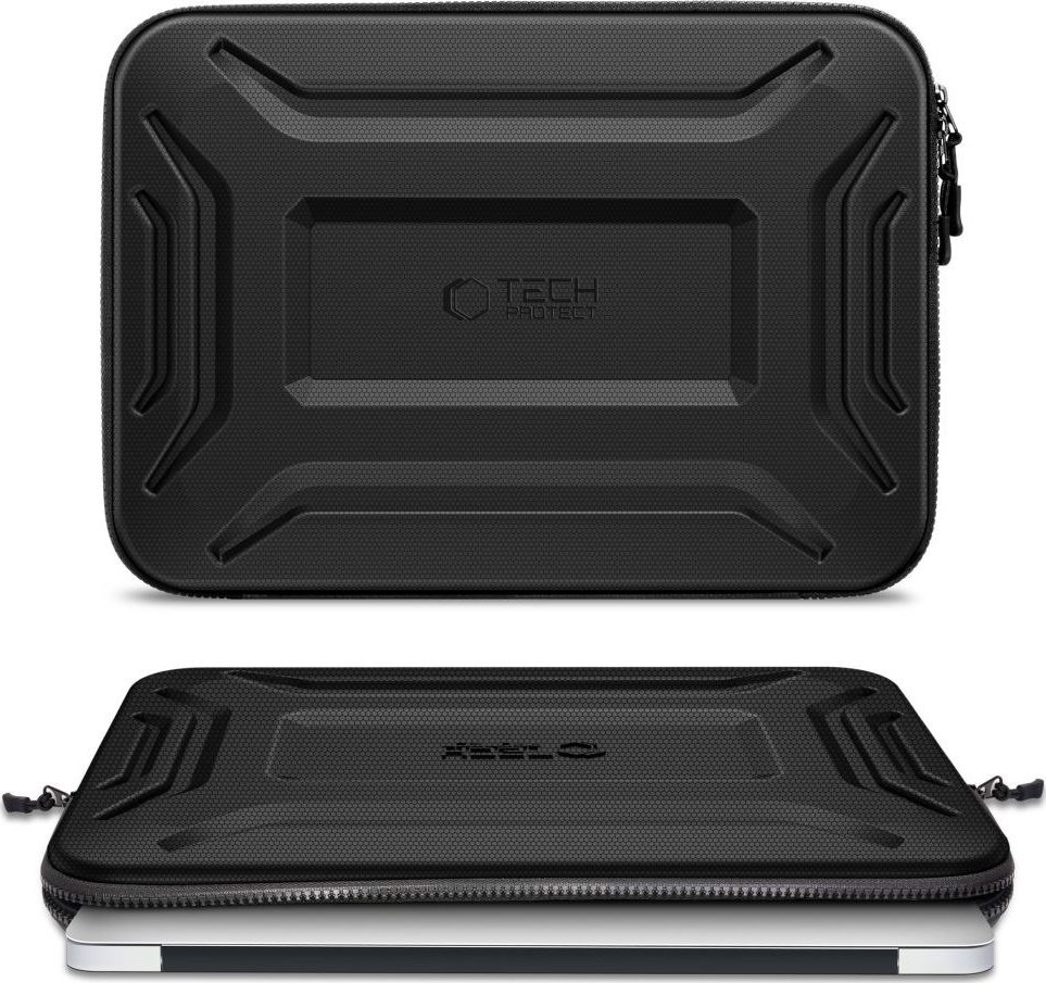 Çantë mbrojtëse laptopi Tech-Protect Kevlar Pro, 13"-14", rezistente ndaj ujit, e zezë