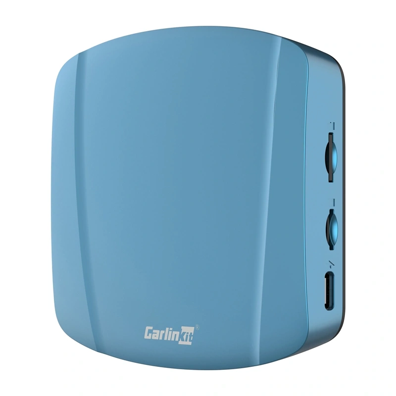 Adapter CarPlay Android Auto Carlinkit TBOX Ultra, wireless, USB C, blu