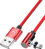 Kabllo USB Usams US-SJ572, USB A në Lightning, 1 m, e kuqe