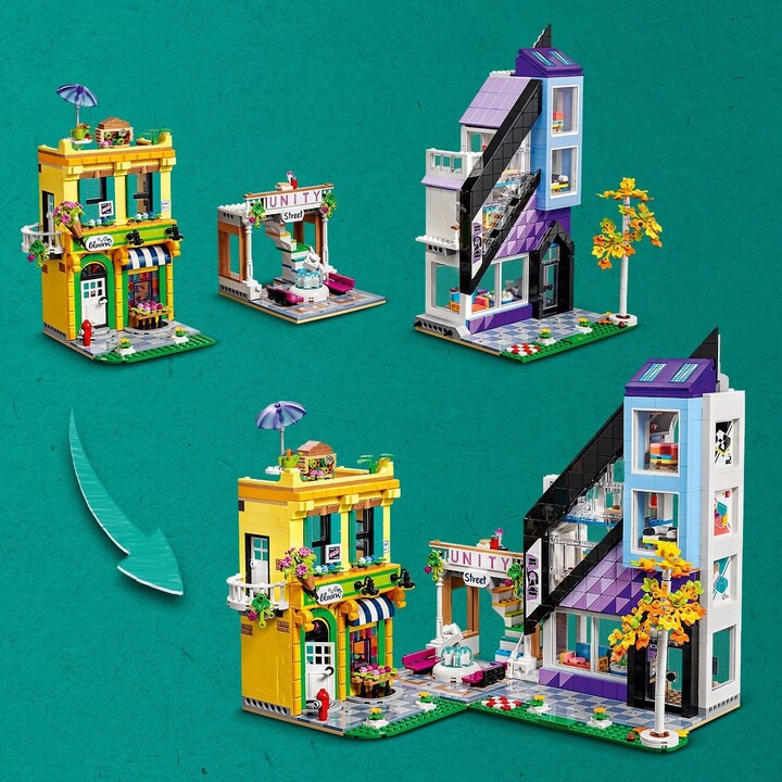 Set LEGO® Friends 41732 Flower shop and design studio in the city center, 2010 pjesë
