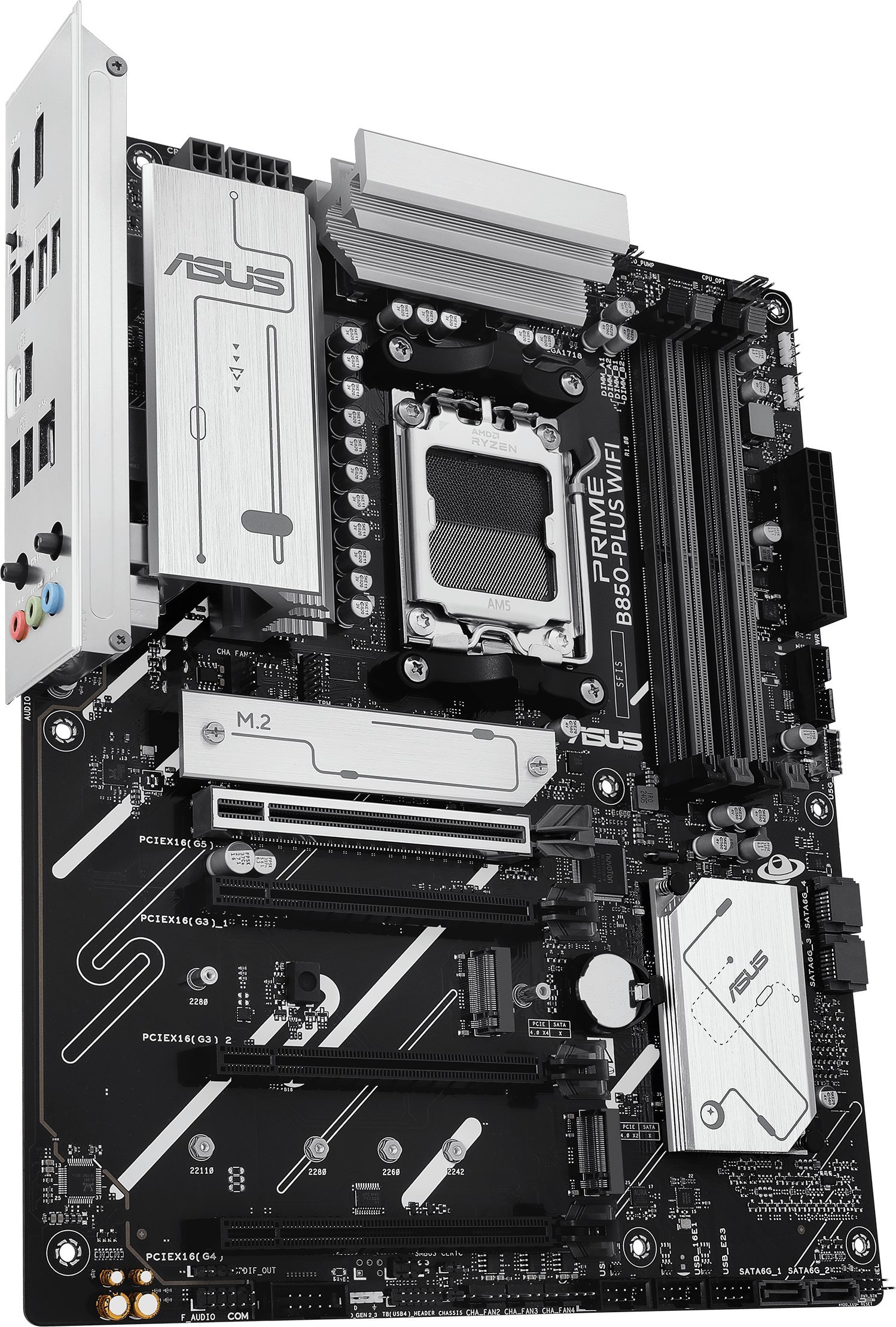 Pllakë amë ASUS PRIME B850 PLUS WIFI, Socket AM5, DDR5, ATX 3