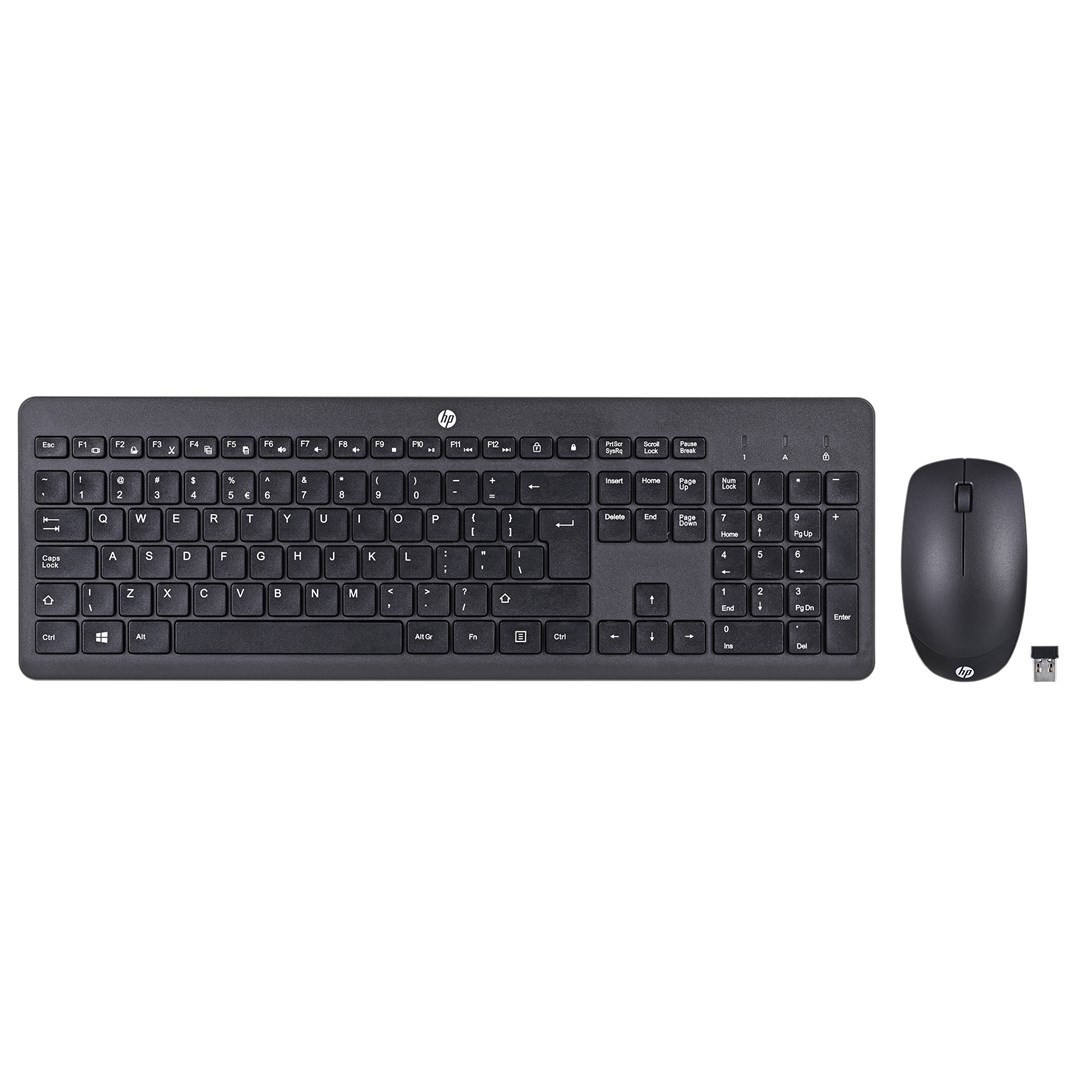 Set tastierë dhe maus HP 230 Wireless, Bluetooth, i zi