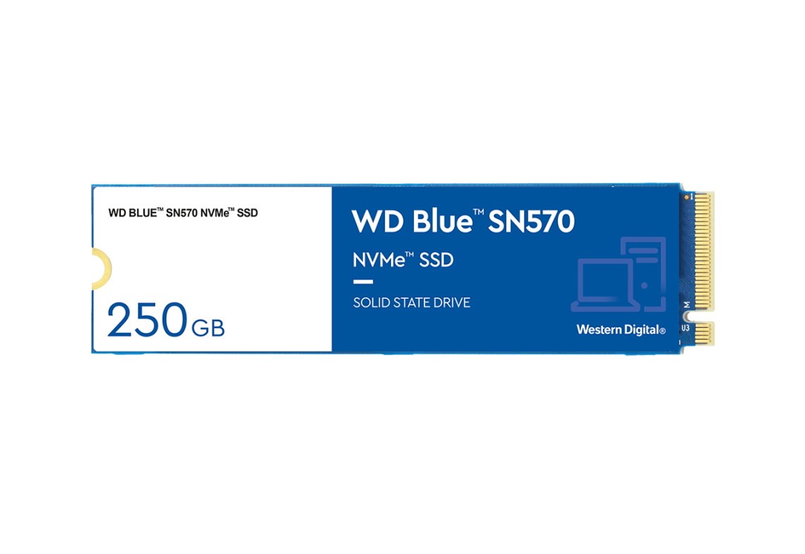 Disk SSD Western Digital Blue SN570, 250GB, M.2 2280, 3300MB/s, i zi