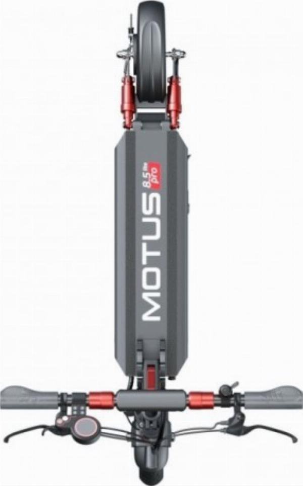 Trotinet elektrik Motus Bella Ride, 20 km/h, autonomi 35 km, gri