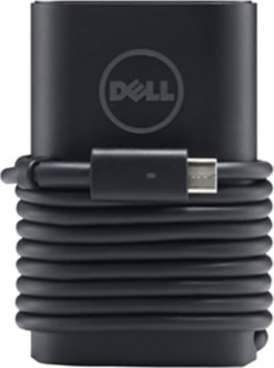 Adaptues rryme Dell 06WHV, 45W, për laptop, i zi