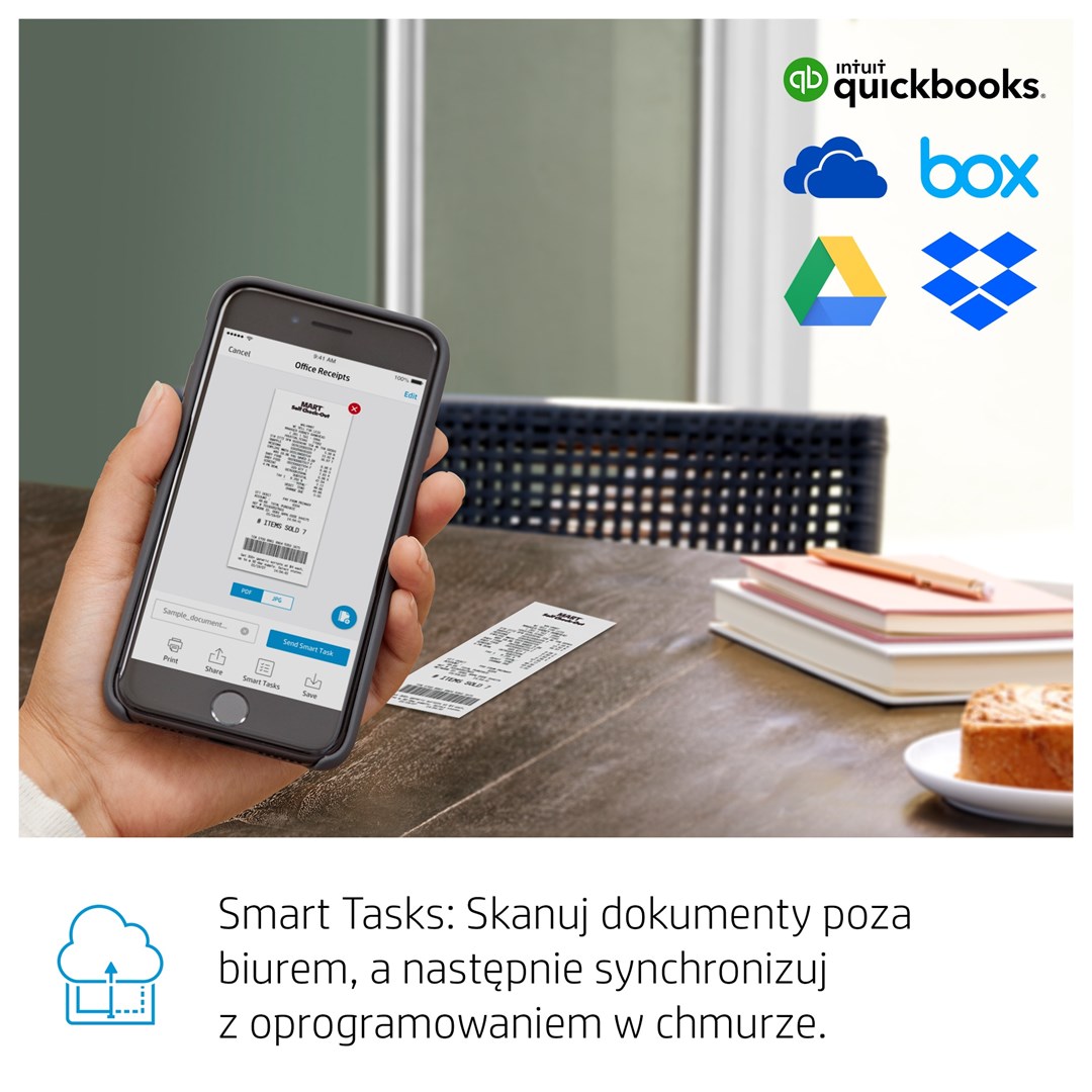 Printer multifunksional HP Smart Tank 515, Inkjet termal, i zi