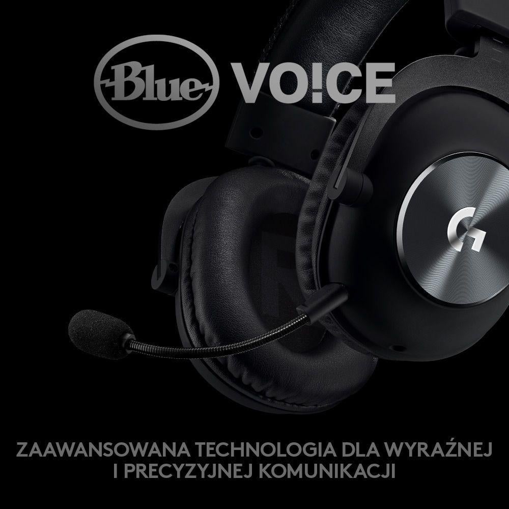Kufje Logitech G Pro X (981-000818), të zeza