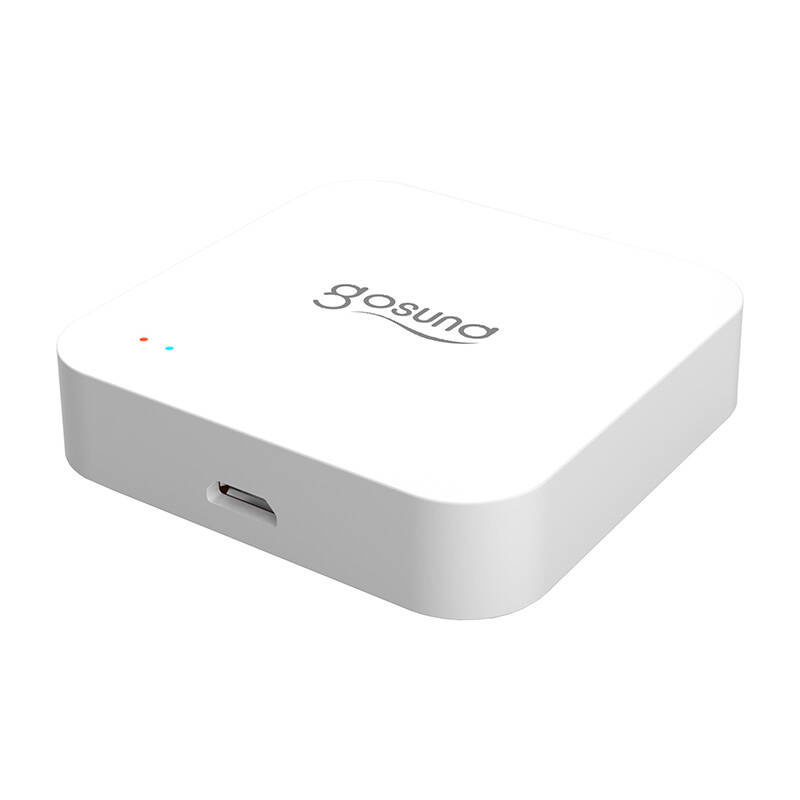 Gateway smart Gosund ST21, Zigbee 3.0, Wi-Fi 2.4 GHz Bluetooth, i bardhë, pako 2 copë