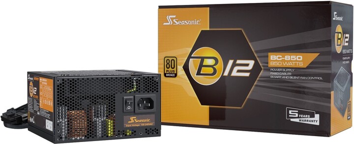 [OUTLET] Burim energjie Seasonic B12-BC-850 - 850W