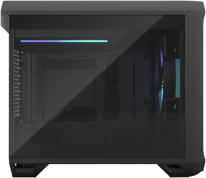 Kasë kompjuteri Fractal Design Torrent Nano ARGB Black TG Light Tin