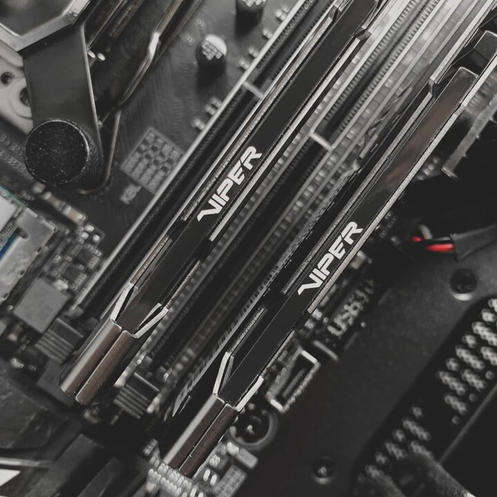 Memorie operative RAM Patriot Viper Steel, 32GB (2x16GB) DDR4, 3200 MHz, të zeza