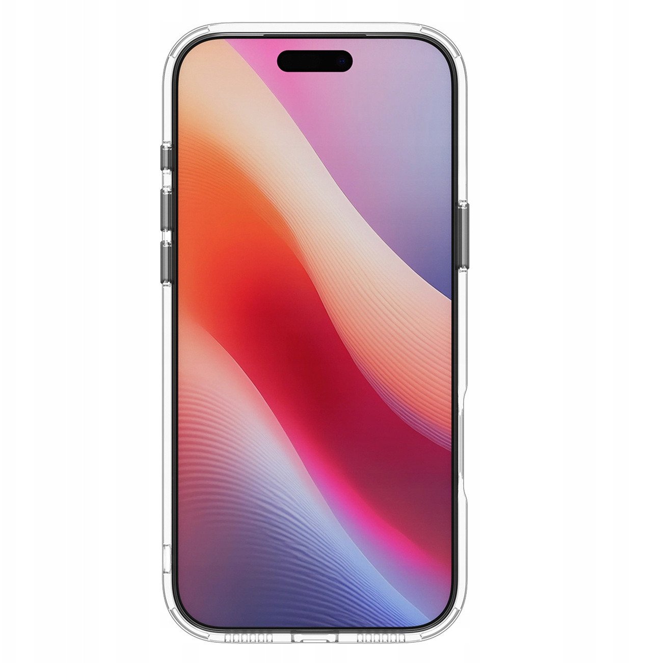 Mbulesë telefoni Spigen Ultra Hybrid S MagSafe për iPhone 17 Pro, transparente, e bardhë