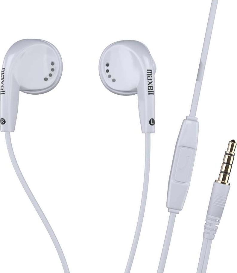 Kufje me kabllo PureBuds, 3.5mm, mikrofon, të bardha