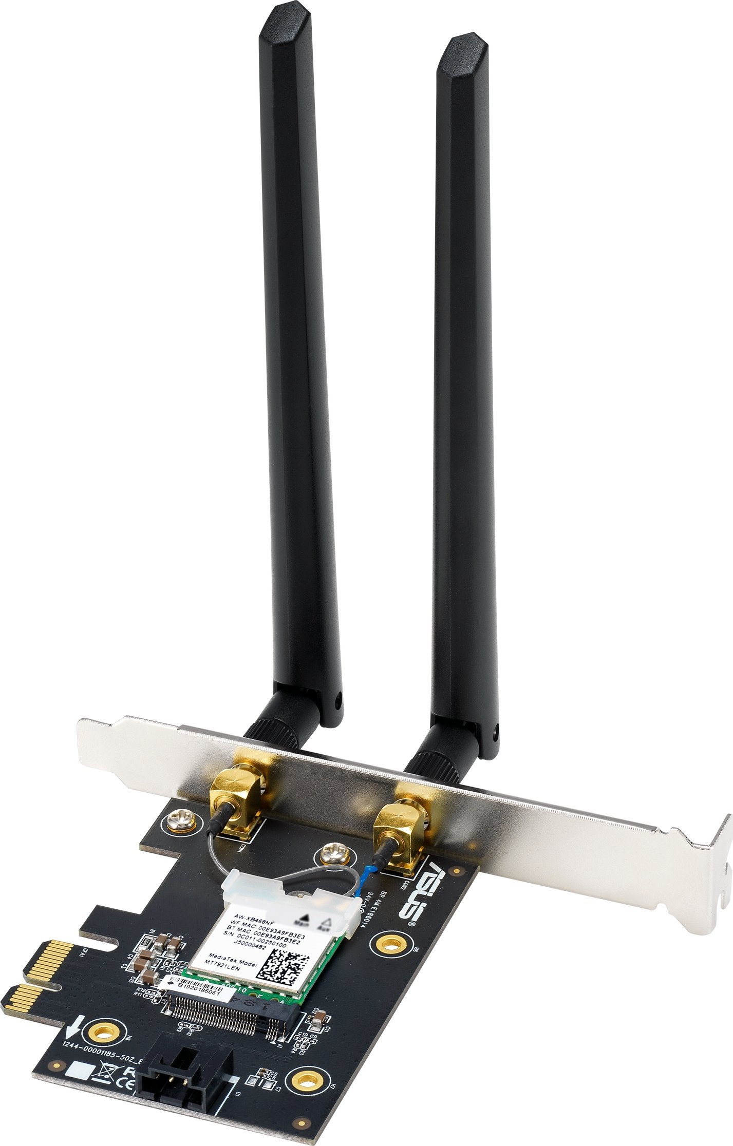 Adaptor WiFi ASUS PCE-BE6500, WiFi 7, Bluetooth 5.4, i zi