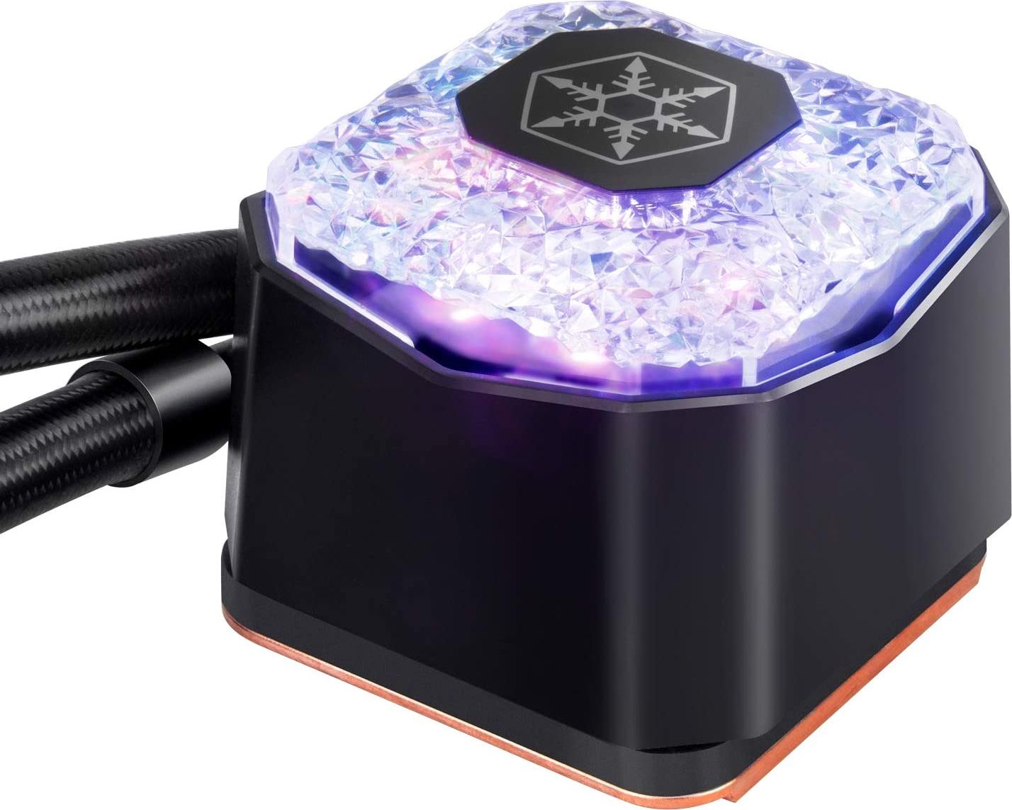 Ftohës ujor SilverStone IceGem 280 SST-IG280-ARGB, radiator 280mm, ARGB, i zi