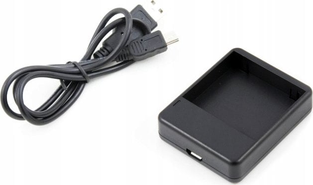 Karikues USB për bateri XREC për Xiaomi Yi AZ13-1, kompakt, me tregues karikimi