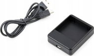 Karikues USB për bateri XREC për Xiaomi Yi AZ13-1, kompakt, me tregues karikimi