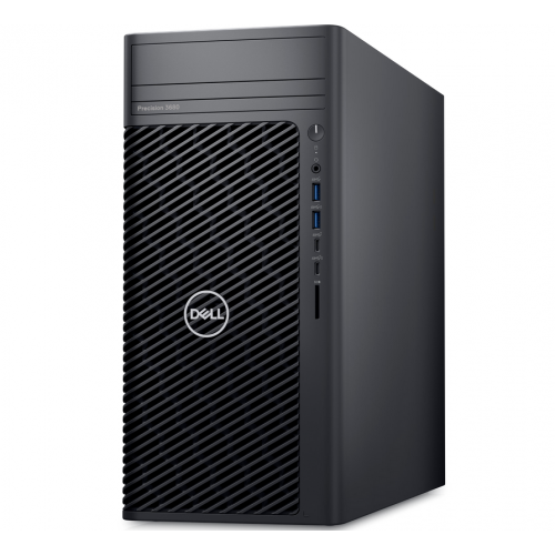 Stacion pune Dell Precision 3680 Tower, Intel Core i9-14900K, 128GB RAM, 2TB SSD 8TB HDD, RTX 5000 Ada, Windows 11 Pro