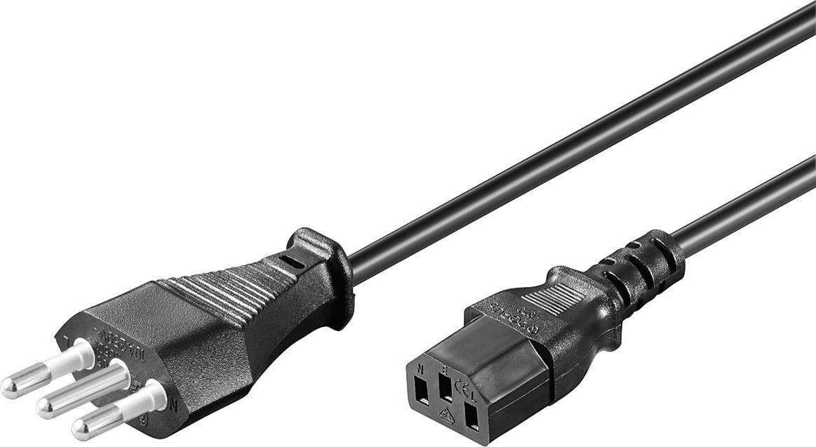 Kabllo rryme Microconnect PE100450, 5m, C13 coupler, e zezë