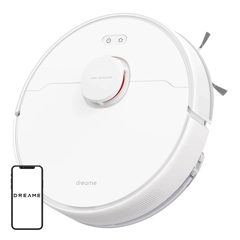 Robot fshesë me korrent Dreame F9 Pro, 150 min autonomi, Wi‑Fi, i bardhë