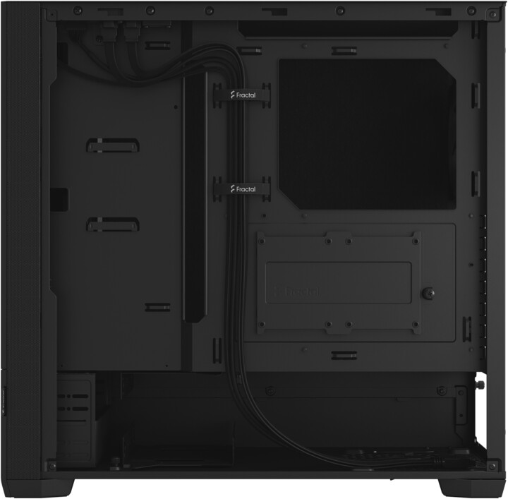 Куќиште за компјутер Fractal Design Pop Silent Black Solid црно
