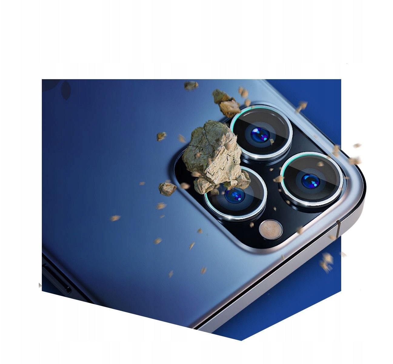 Mbrojtës xhami për kamera 3MK Lens Protection Pro për Samsung Galaxy Z Fold7, 1 copë, i zi